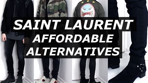 ysl jacket alternative|brands like YSL.